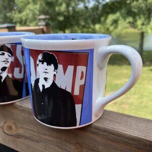 The Beatles Ceramic Coffee Mug Cup Pictures John Paul George Ringo 2006 Apple
